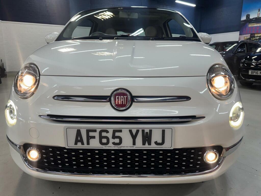Fiat 500 Hatchback 1.2 Lounge Euro 6 Ss 201565 White #4