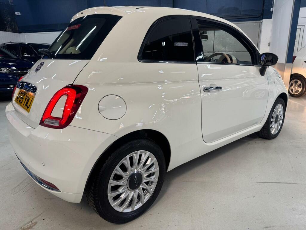 Fiat 500 Hatchback 1.2 Lounge Euro 6 Ss 201565 White #3