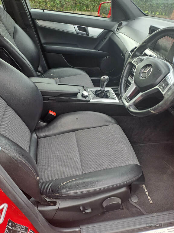 Mercedes-Benz C Class 2.1 C250 Cdi Amg Sport Pluspanroof-nav-fsh-xen Red #14