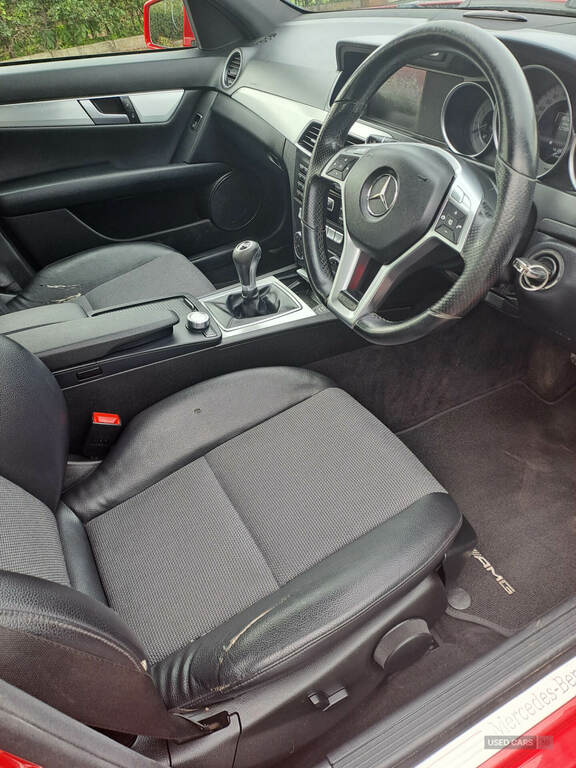 Mercedes-Benz C Class 2.1 C250 Cdi Amg Sport Pluspanroof-nav-fsh-xen Red #13