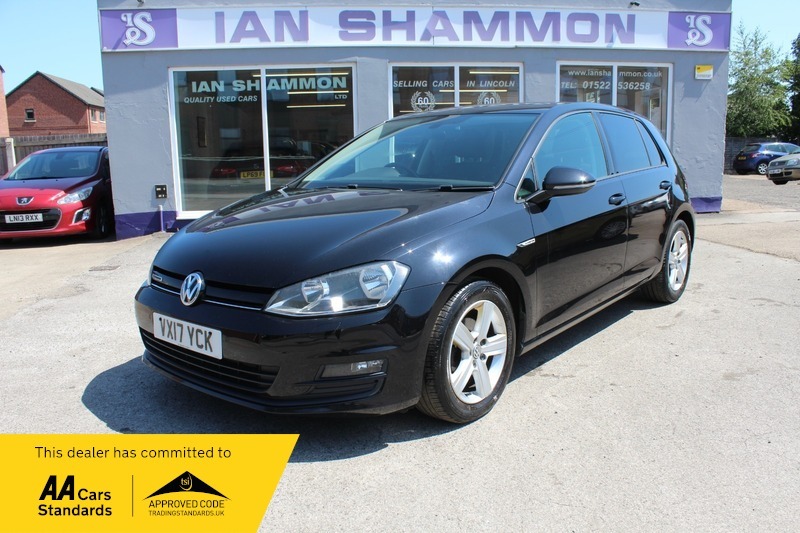 Volkswagen Golf Match Edition Tsi Bluemotion Black
