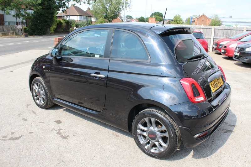 Fiat 500 S Black #3