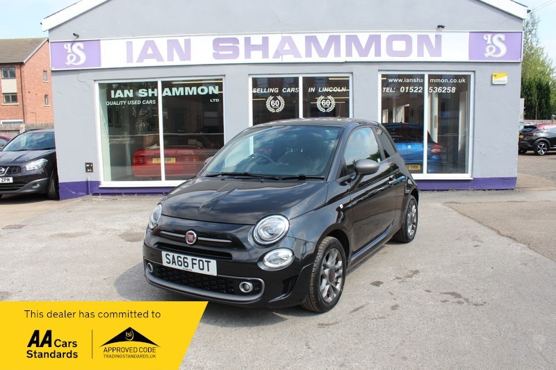 Fiat 500 S Black