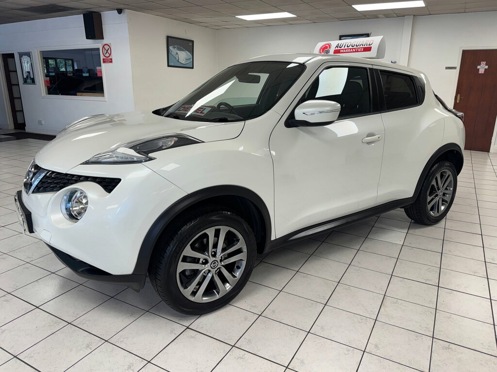 Nissan Juke 1.5 Dci N-connecta Suv Euro 6 S VA66GYP White #3