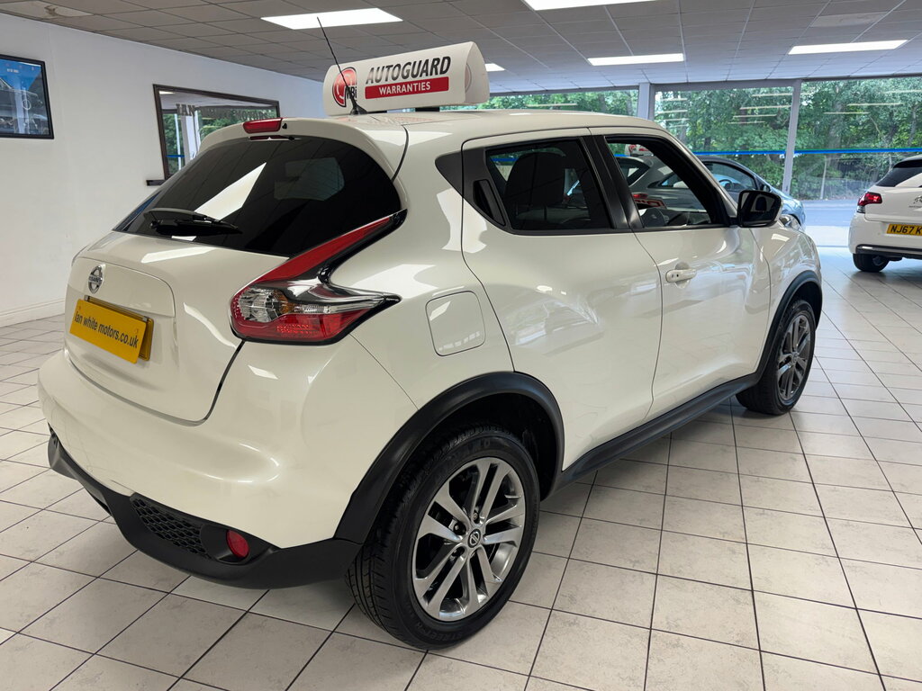 Nissan Juke 1.5 Dci N-connecta Suv Euro 6 S VA66GYP White #6
