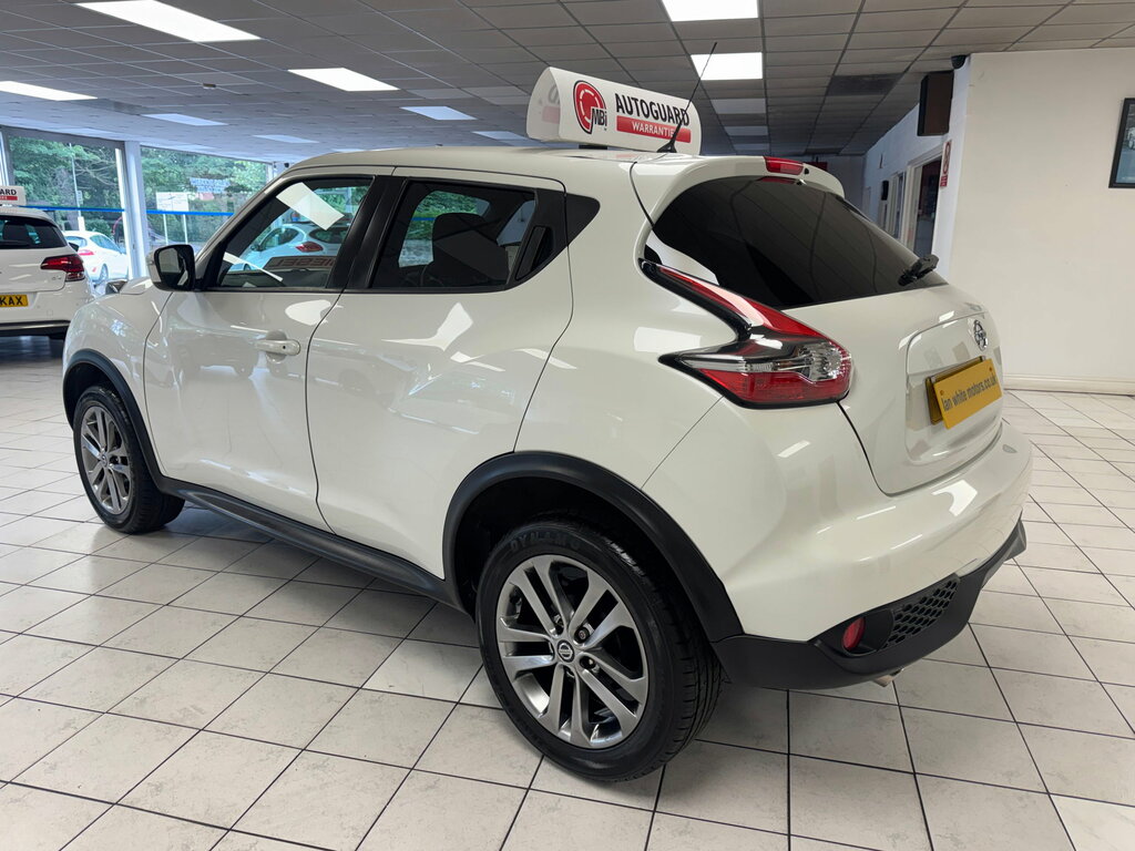 Nissan Juke 1.5 Dci N-connecta Suv Euro 6 S VA66GYP White #4