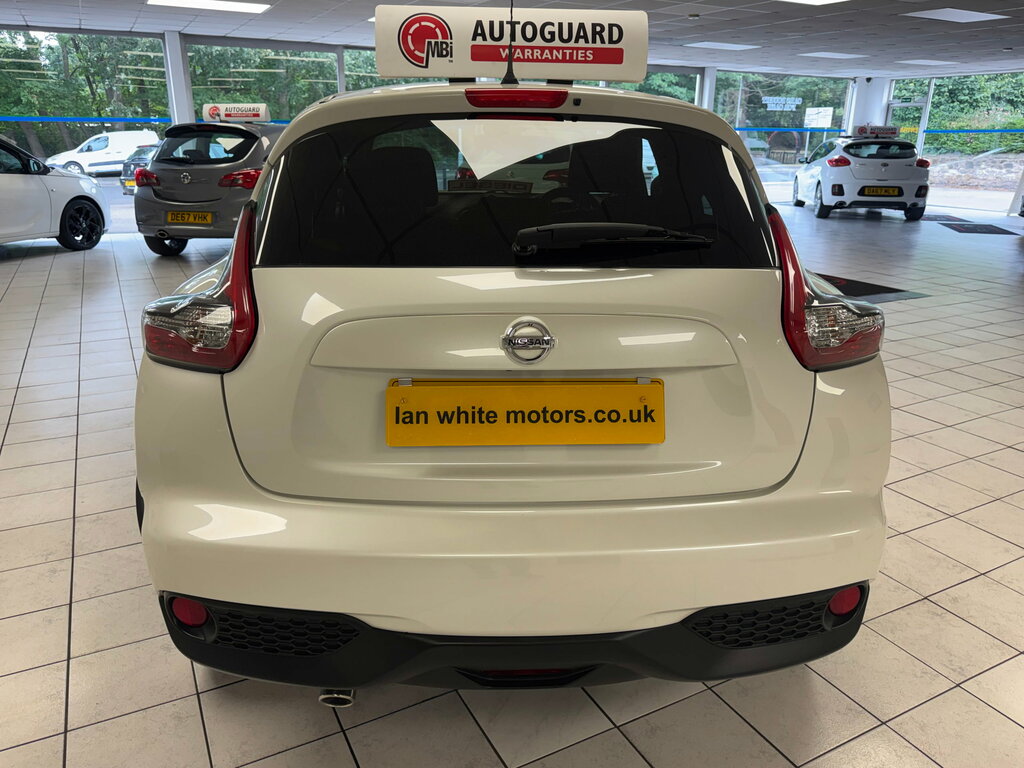 Nissan Juke 1.5 Dci N-connecta Suv Euro 6 S VA66GYP White #5