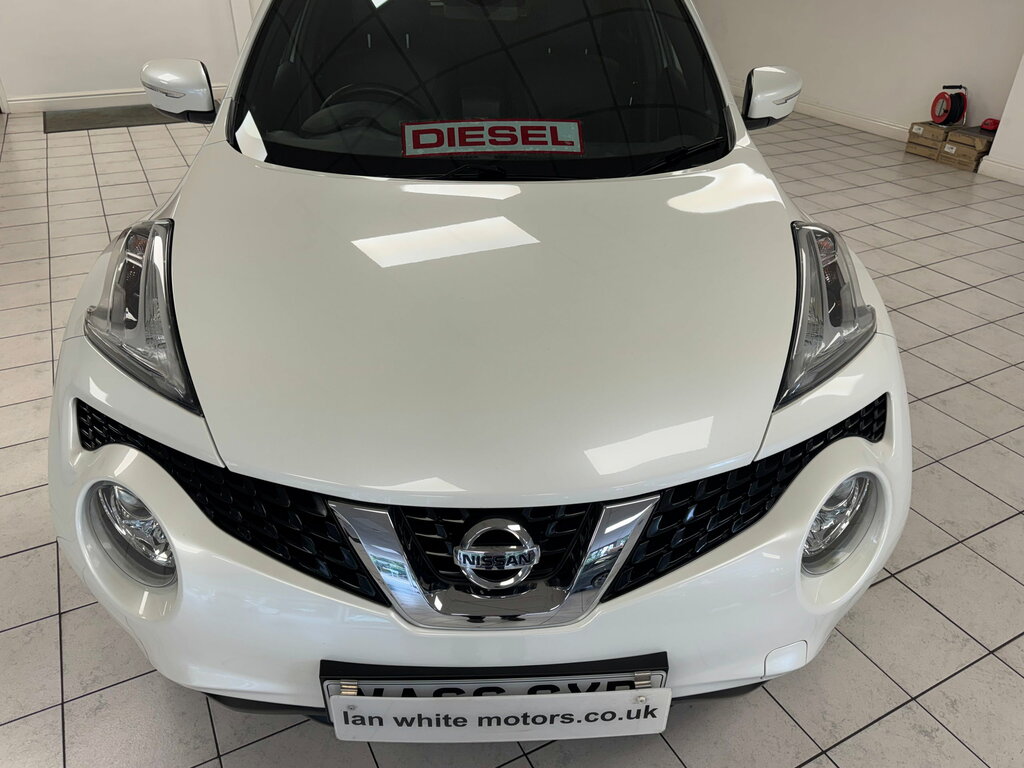 Nissan Juke 1.5 Dci N-connecta Suv Euro 6 S VA66GYP White #2