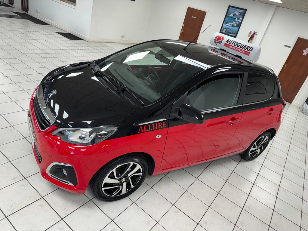 Peugeot 108 1.2 Allure Hatchback Euro 6 82 Red #5