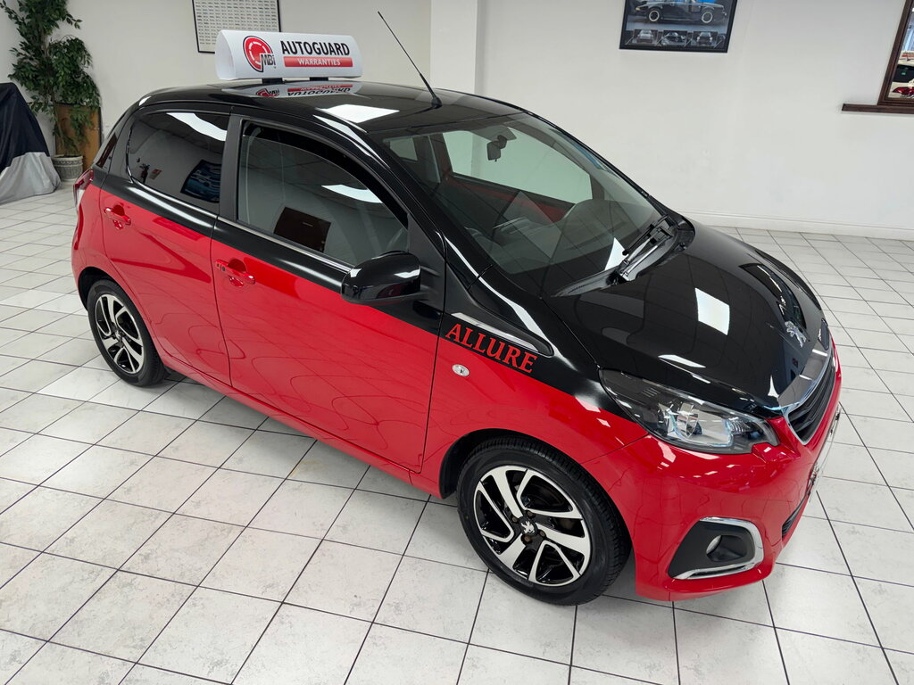 Peugeot 108 1.2 Allure Hatchback Euro 6 82 Red