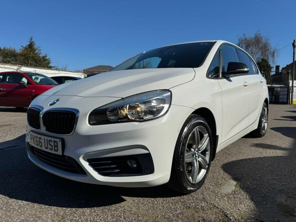 BMW 2 Series Active Tourer Mpv 2.0 218D Sport Euro 6 Ss 201666 White #2