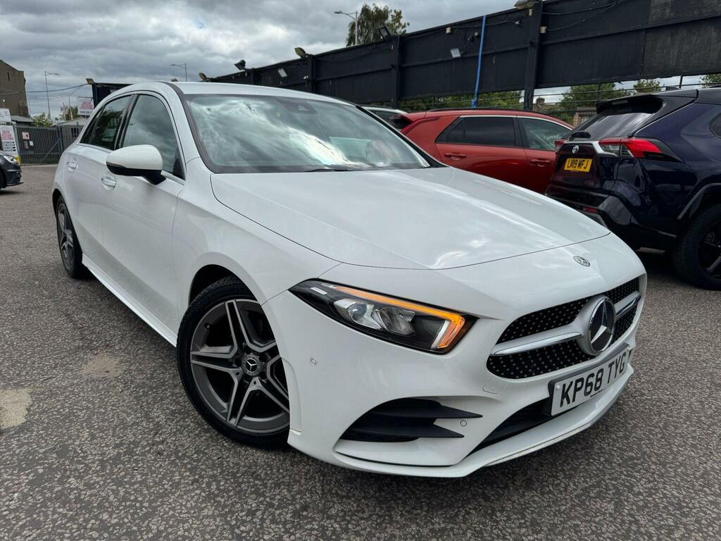 Mercedes-Benz A Class Hatchback 1.3 A200 Amg Line Premium 7G-dct Euro KP68TYG White #5