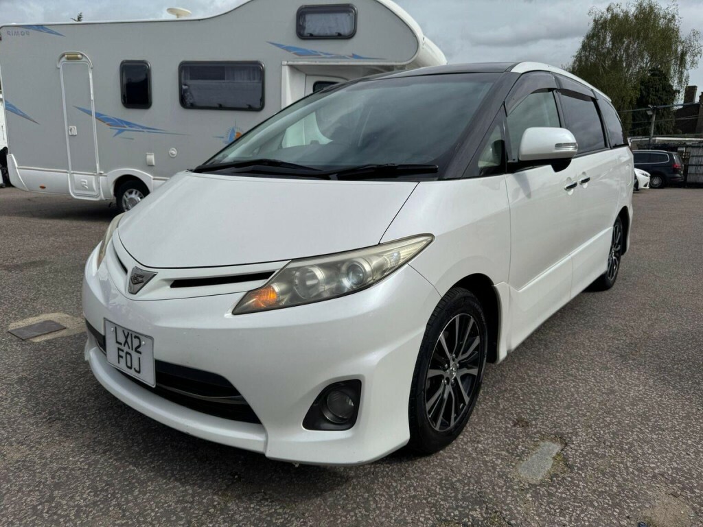 Toyota Estima 2.4 Hybrid 7 Seater Ulez White #66
