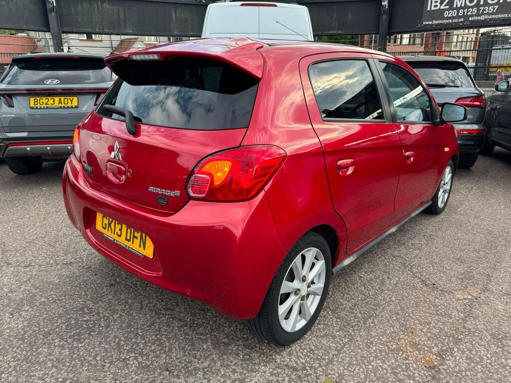 Mitsubishi Mirage 1.2 3 Cvt Euro 5 Ss 2013 Red #30
