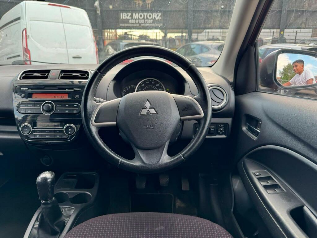 Mitsubishi Mirage 1.2 3 Cvt Euro 5 Ss 2013 Red #65