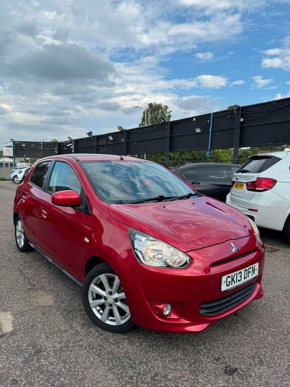 Mitsubishi Mirage 1.2 3 Cvt Euro 5 Ss 2013 Red #10