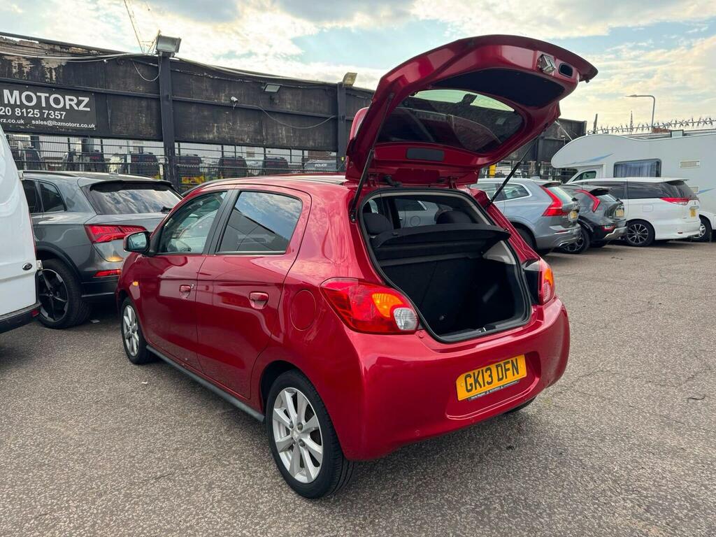 Mitsubishi Mirage 1.2 3 Cvt Euro 5 Ss 2013 Red #23