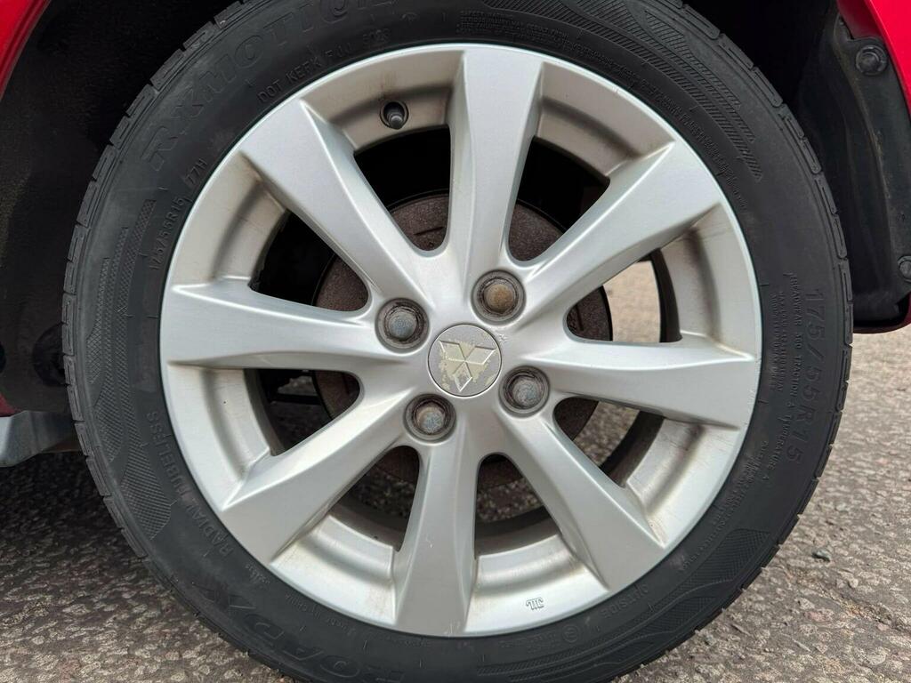 Mitsubishi Mirage 1.2 3 Cvt Euro 5 Ss 2013 Red #53