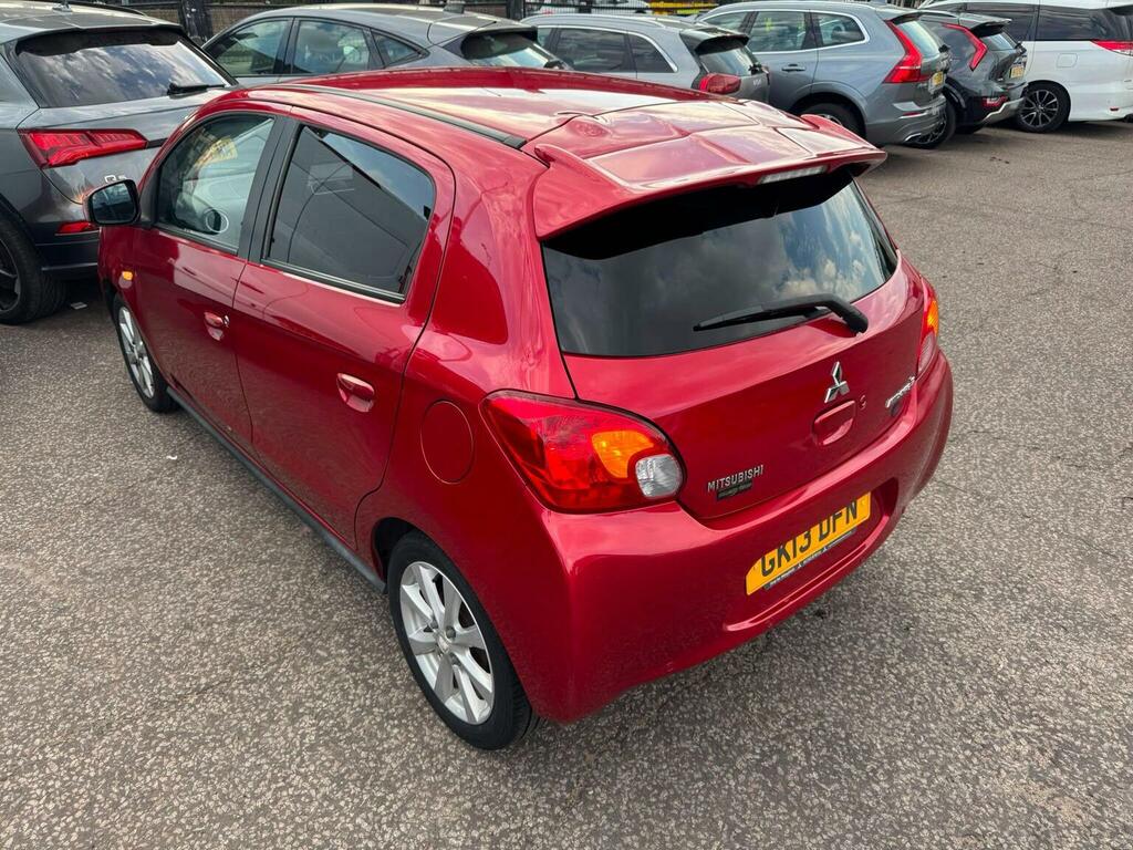 Mitsubishi Mirage 1.2 3 Cvt Euro 5 Ss 2013 Red #19