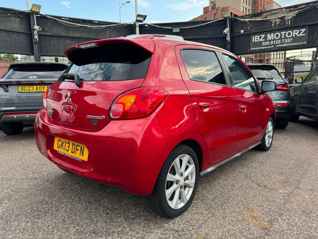 Mitsubishi Mirage 1.2 3 Cvt Euro 5 Ss 2013 Red #31