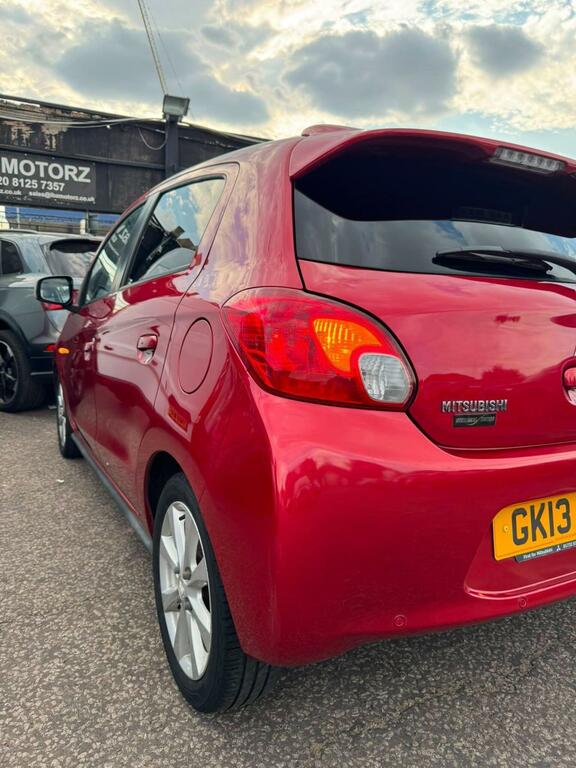 Mitsubishi Mirage 1.2 3 Cvt Euro 5 Ss 2013 Red #71