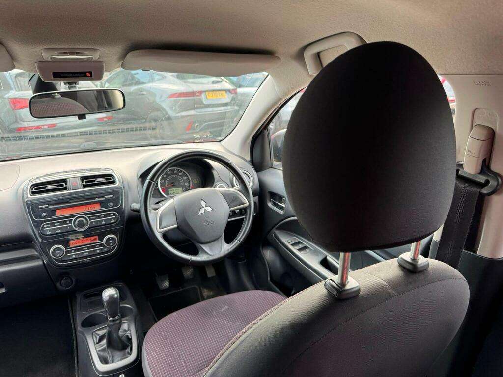 Mitsubishi Mirage 1.2 3 Cvt Euro 5 Ss 2013 Red #36