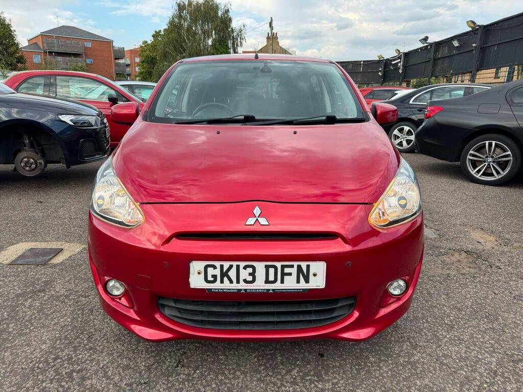 Mitsubishi Mirage 1.2 3 Cvt Euro 5 Ss 2013 Red #13