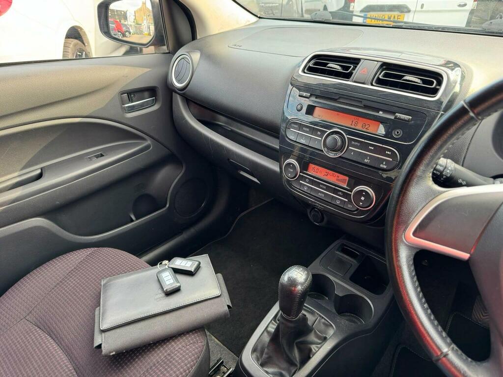 Mitsubishi Mirage 1.2 3 Cvt Euro 5 Ss 2013 Red #41
