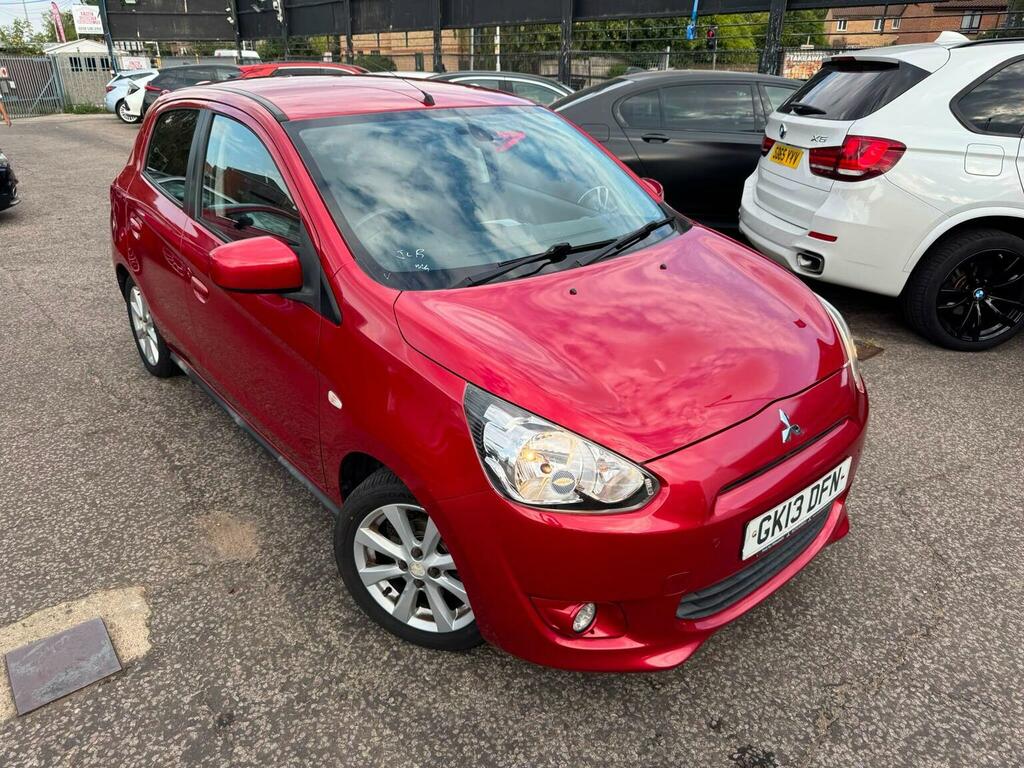 Mitsubishi Mirage 1.2 3 Cvt Euro 5 Ss 2013 Red #11