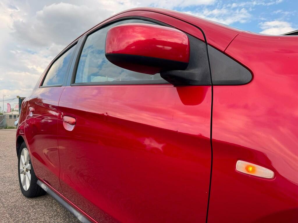 Mitsubishi Mirage 1.2 3 Cvt Euro 5 Ss 2013 Red #61