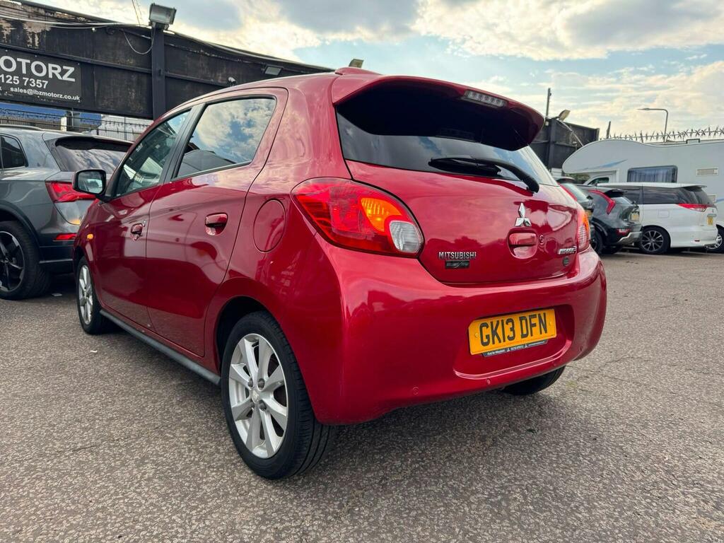 Mitsubishi Mirage 1.2 3 Cvt Euro 5 Ss 2013 Red #21