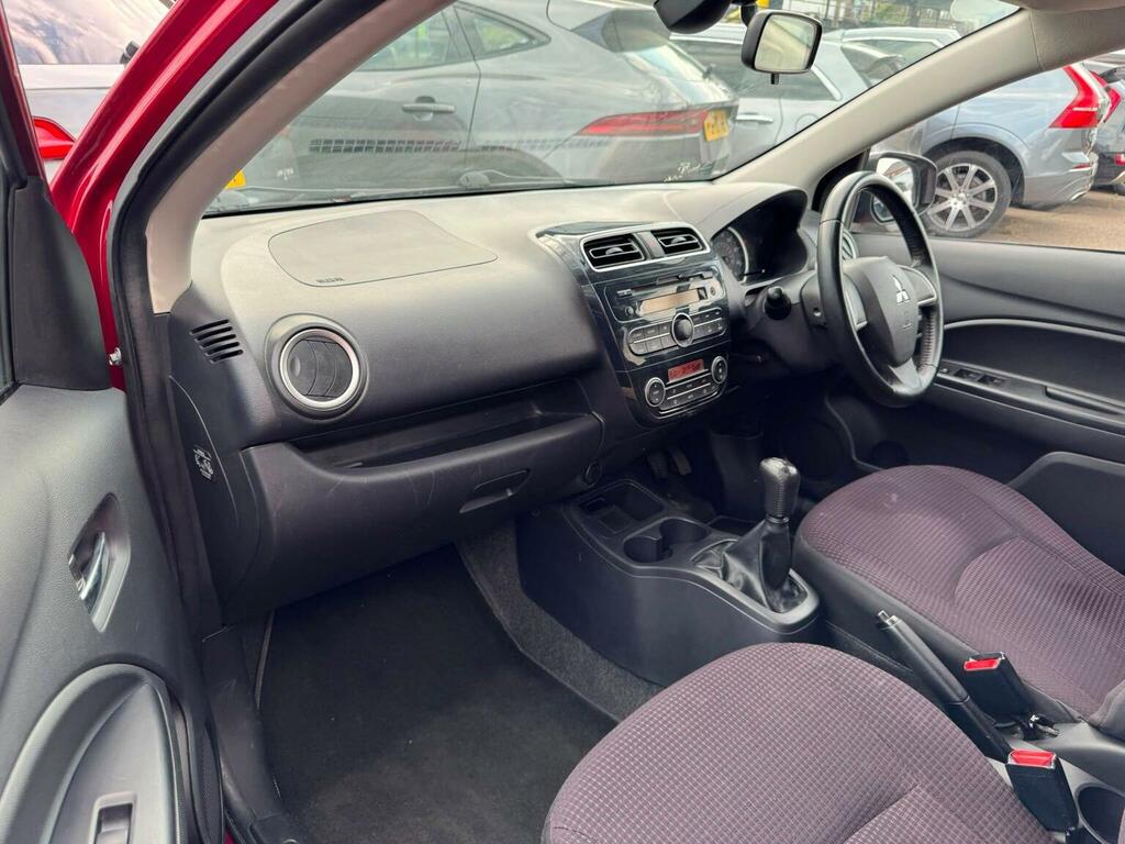Mitsubishi Mirage 1.2 3 Cvt Euro 5 Ss 2013 Red #34