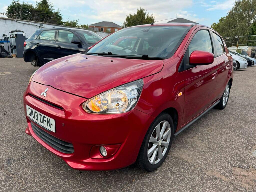Mitsubishi Mirage 1.2 3 Cvt Euro 5 Ss 2013 Red #16