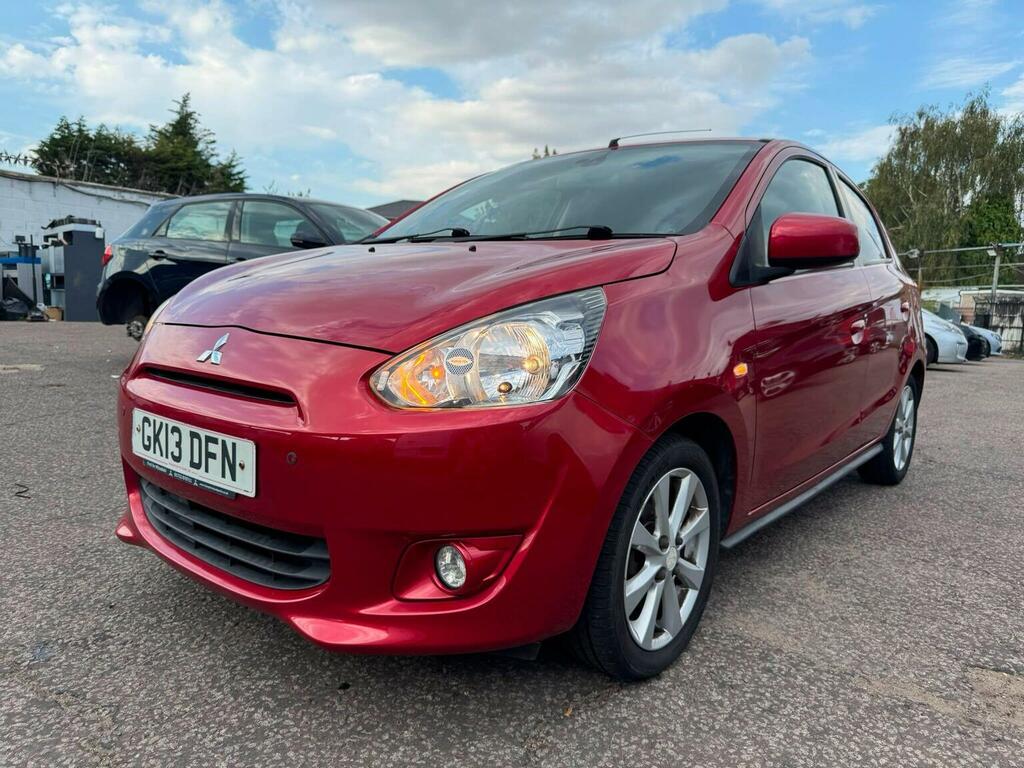 Mitsubishi Mirage 1.2 3 Cvt Euro 5 Ss 2013 Red #17