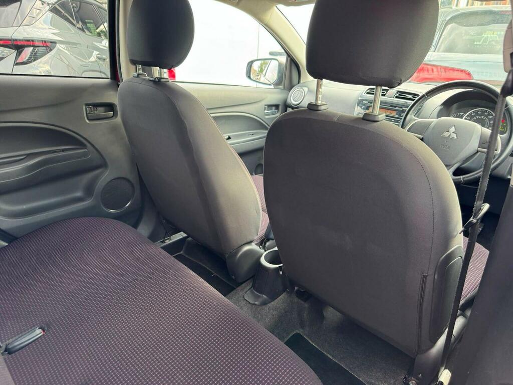Mitsubishi Mirage 1.2 3 Cvt Euro 5 Ss 2013 Red #43
