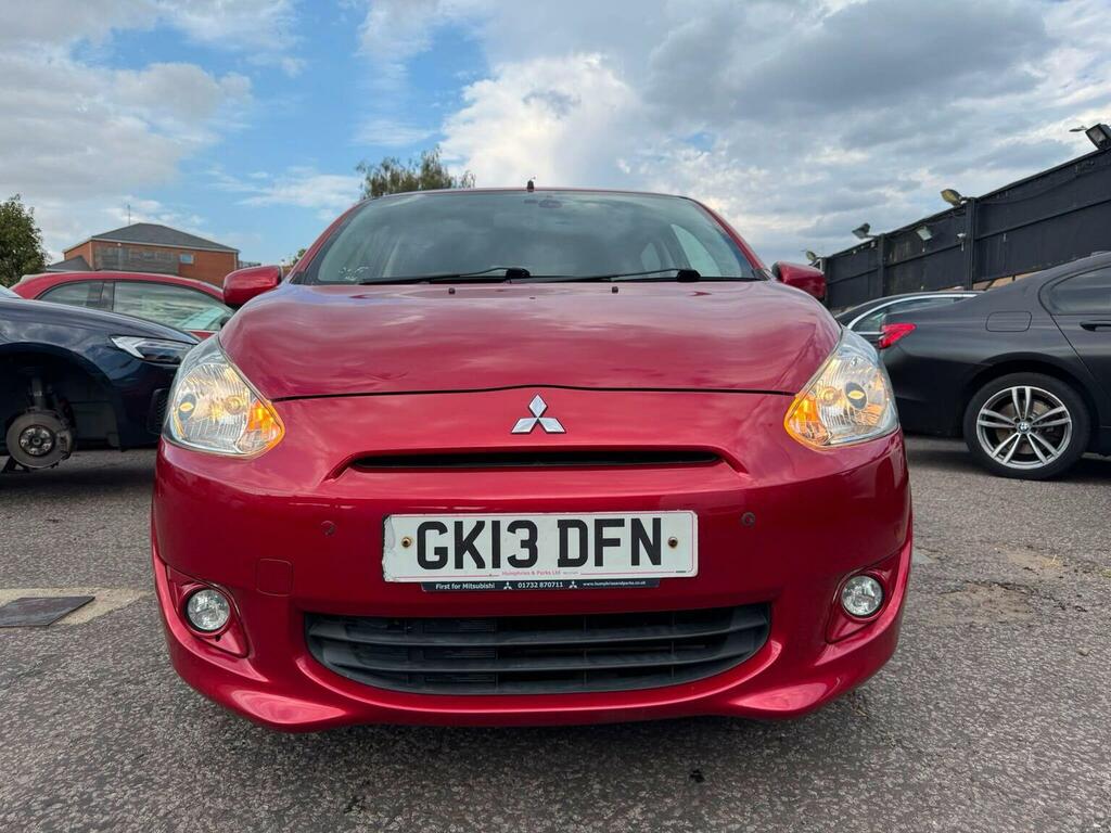 Mitsubishi Mirage 1.2 3 Cvt Euro 5 Ss 2013 Red #14