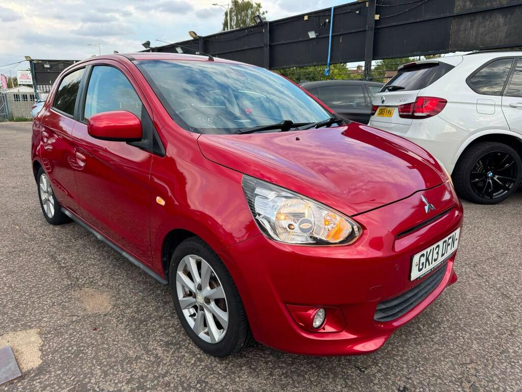 Mitsubishi Mirage 1.2 3 Cvt Euro 5 Ss 2013 Red #7