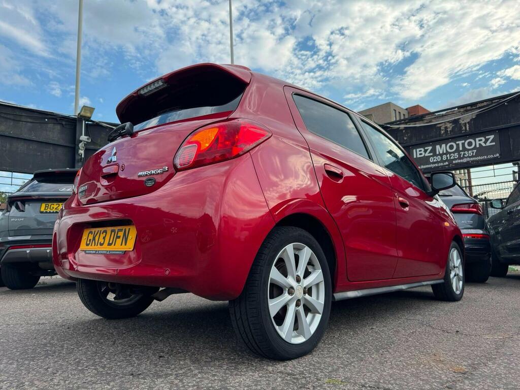 Mitsubishi Mirage 1.2 3 Cvt Euro 5 Ss 2013 Red #32