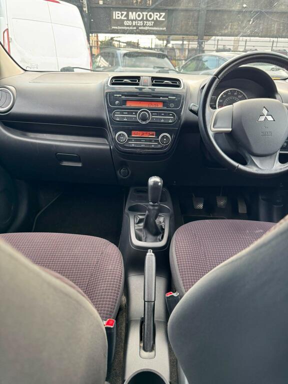Mitsubishi Mirage 1.2 3 Cvt Euro 5 Ss 2013 Red #35