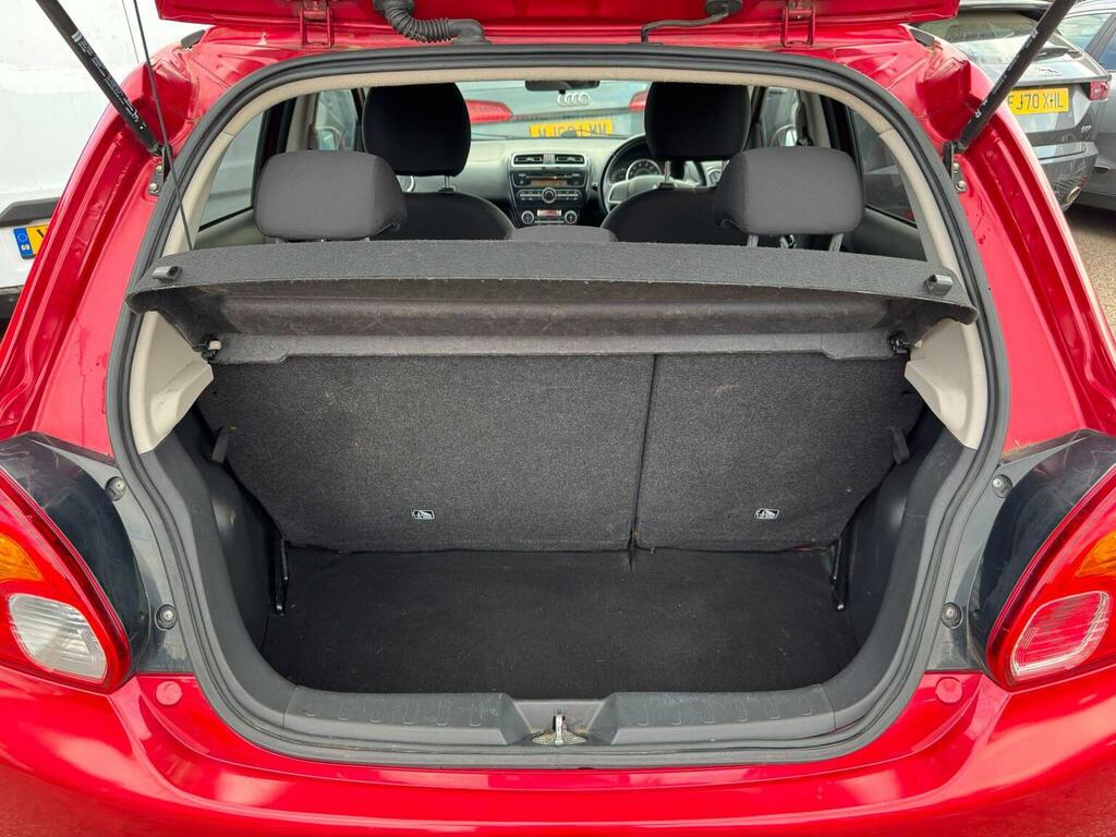 Mitsubishi Mirage 1.2 3 Cvt Euro 5 Ss 2013 Red #63