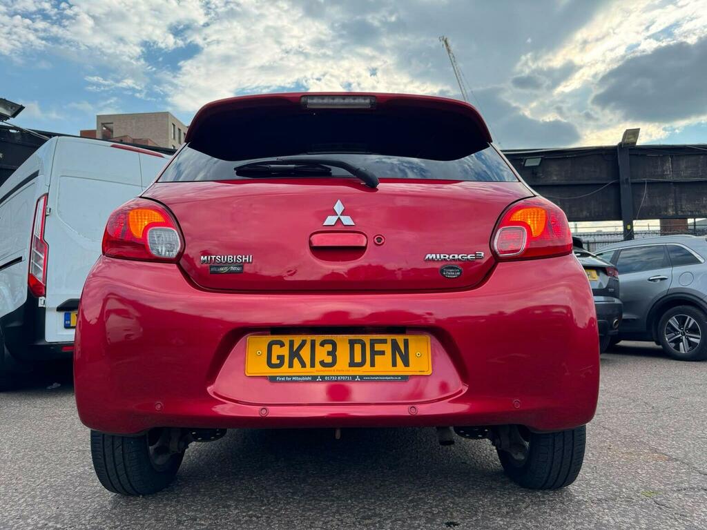 Mitsubishi Mirage 1.2 3 Cvt Euro 5 Ss 2013 Red #26