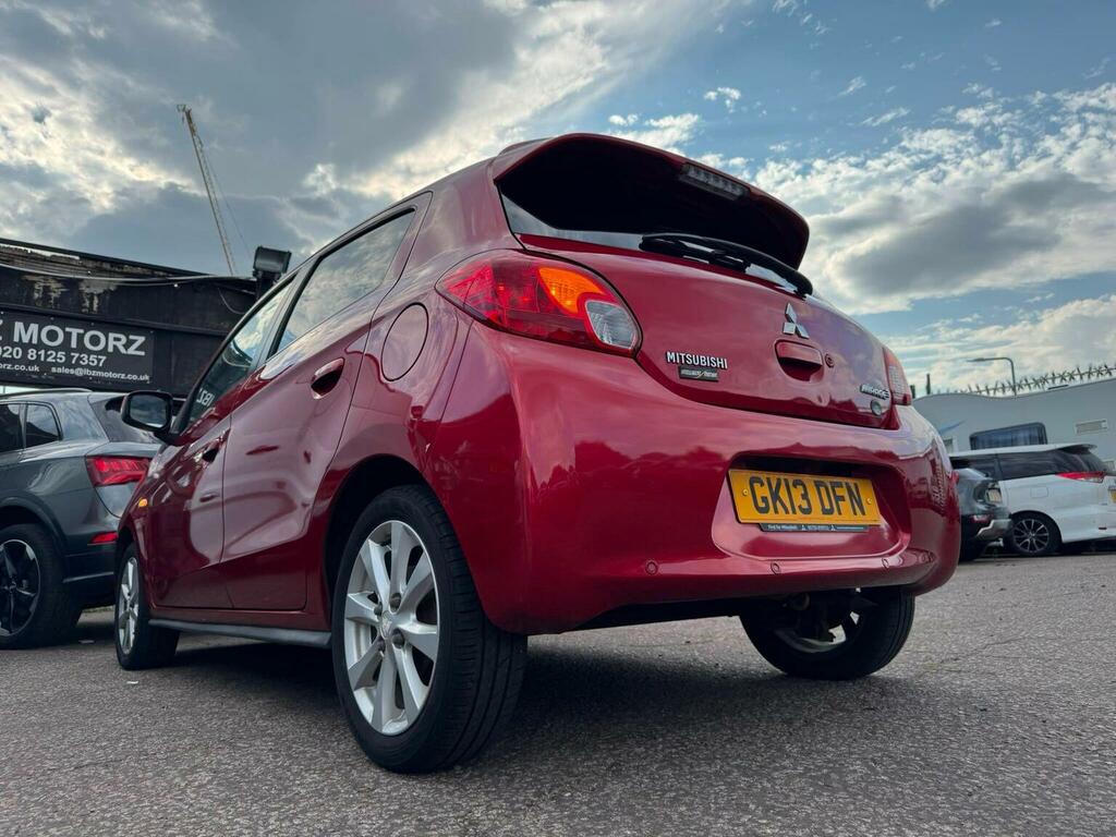 Mitsubishi Mirage 1.2 3 Cvt Euro 5 Ss 2013 Red #22