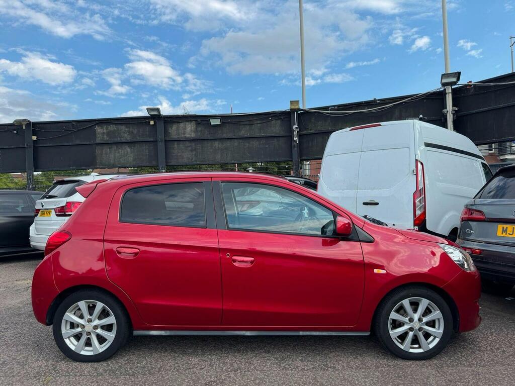 Mitsubishi Mirage 1.2 3 Cvt Euro 5 Ss 2013 Red #27