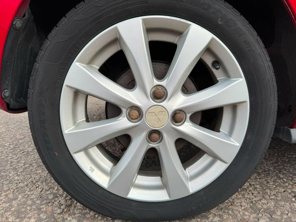 Mitsubishi Mirage 1.2 3 Cvt Euro 5 Ss 2013 Red #52