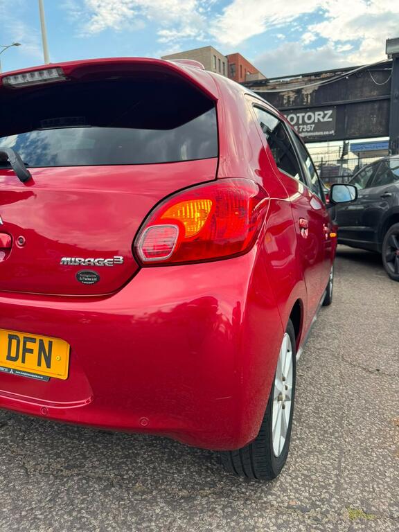 Mitsubishi Mirage 1.2 3 Cvt Euro 5 Ss 2013 Red #28