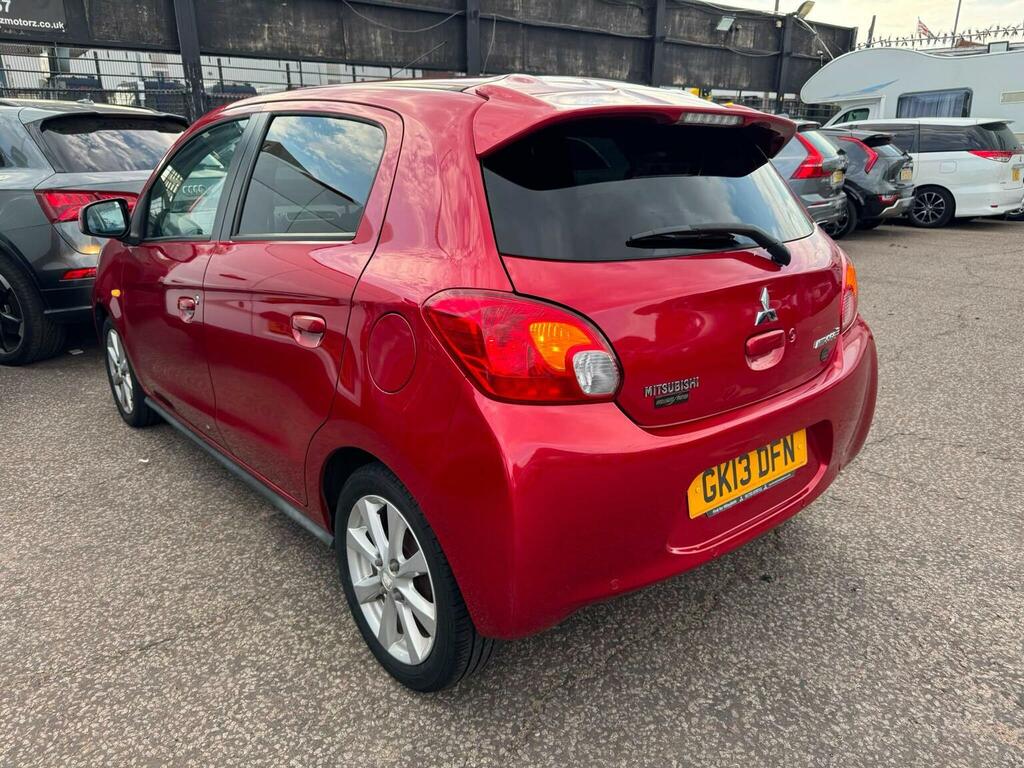Mitsubishi Mirage 1.2 3 Cvt Euro 5 Ss 2013 Red #20