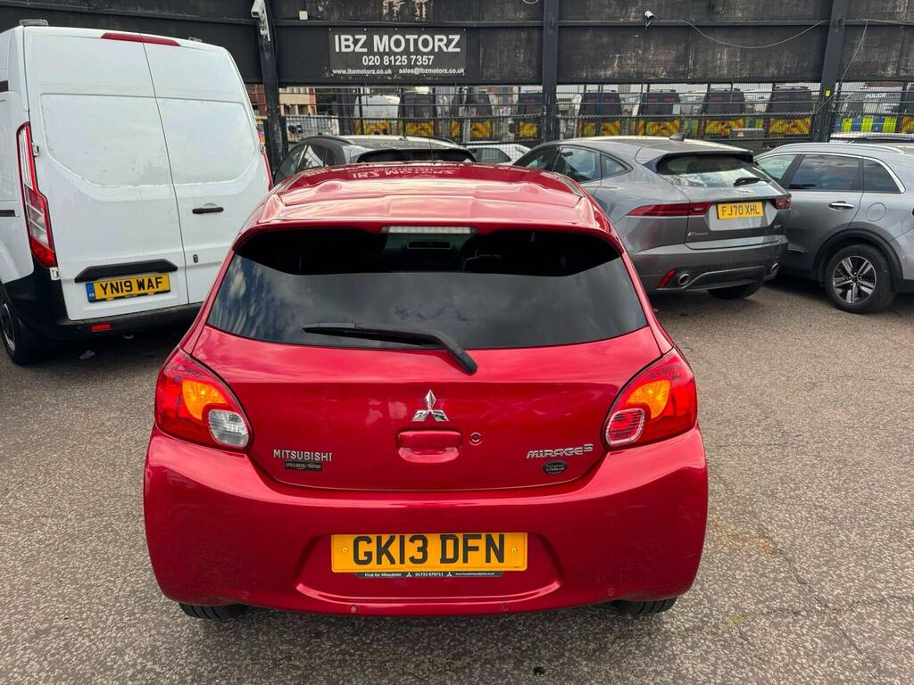 Mitsubishi Mirage 1.2 3 Cvt Euro 5 Ss 2013 Red #24