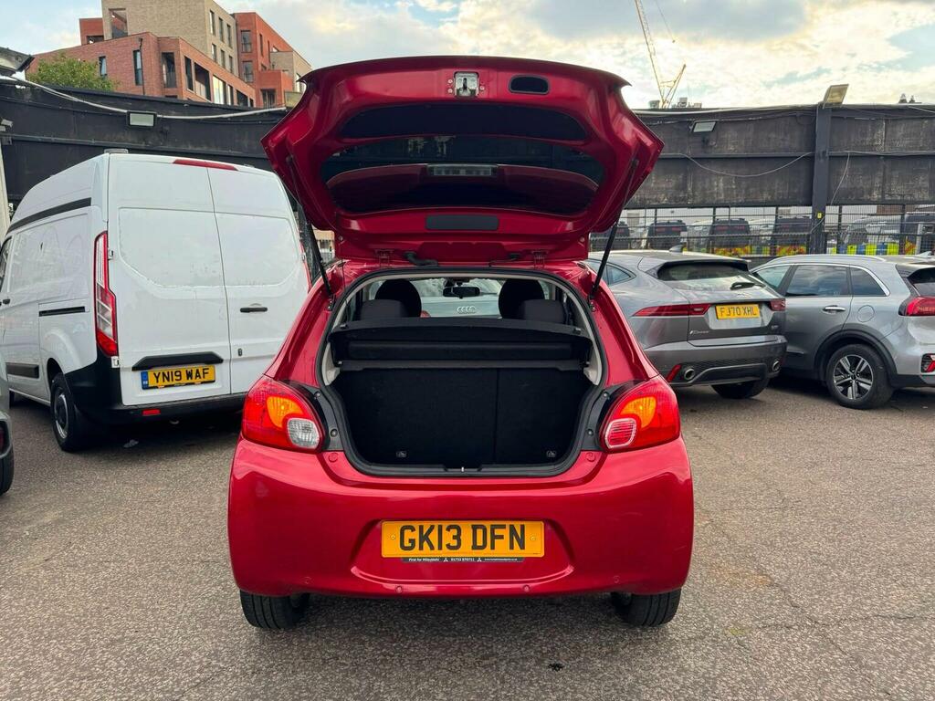 Mitsubishi Mirage 1.2 3 Cvt Euro 5 Ss 2013 Red #64