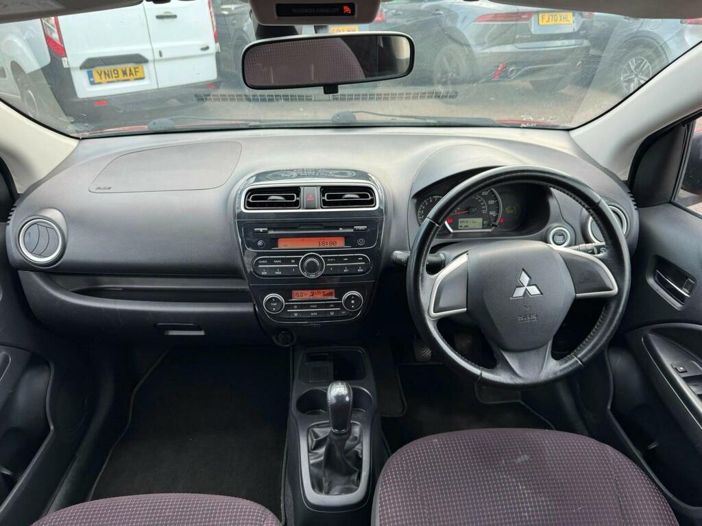 Mitsubishi Mirage 1.2 3 Cvt Euro 5 Ss 2013 Red #38