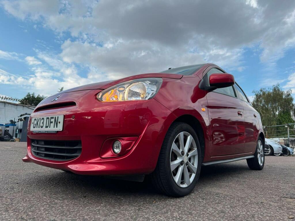 Mitsubishi Mirage 1.2 3 Cvt Euro 5 Ss 2013 Red #18